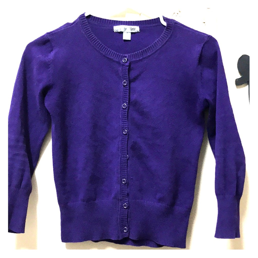 🔥LAST CALL🔥 Gone July 1st ‼️Cute purple cardigan